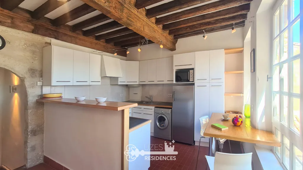 Cucina - Character Apartment in Uzès Historic Centre