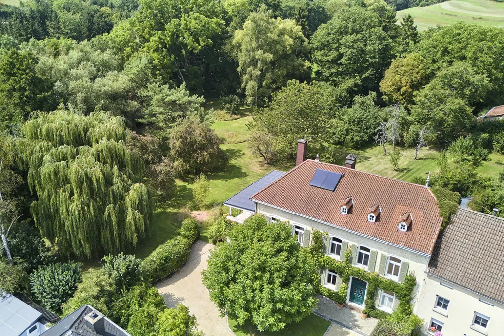 Vue aérienne - Maison Ancienne avec Jardin à Biwer