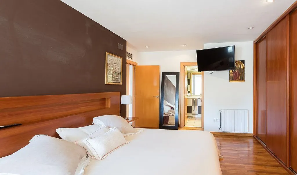 Bedrooms - Apartment with Pool and Terrace in Sarrià
