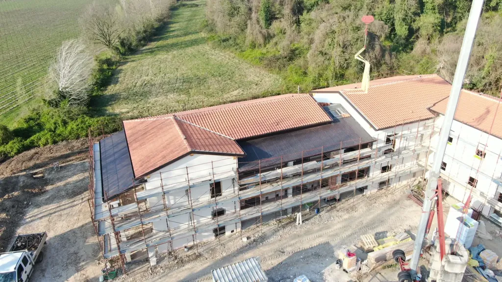 Õhuvaade - Apartment with Pool in Lazise