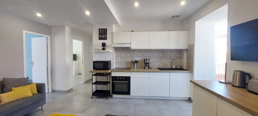 Cuisine - Appartement en Colocation avec Balcon au Centre de Toulon