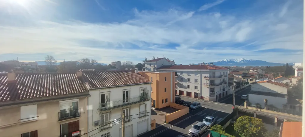 Balcon - Appartement avec Vue sur le Canigou à Perpignan