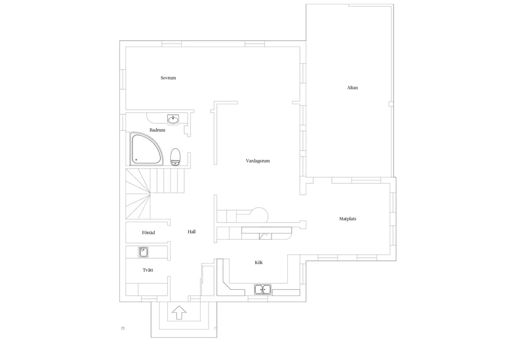 Plan - Spacious Villa with Garden in Grödby