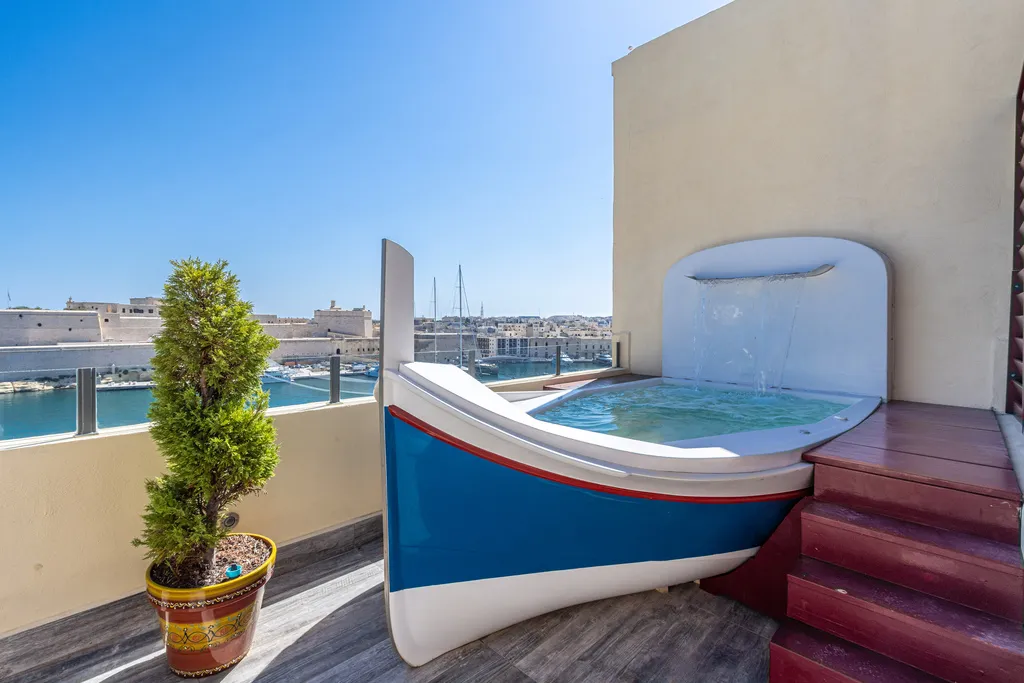 Terrasse - Maison 4 chambres à Senglea