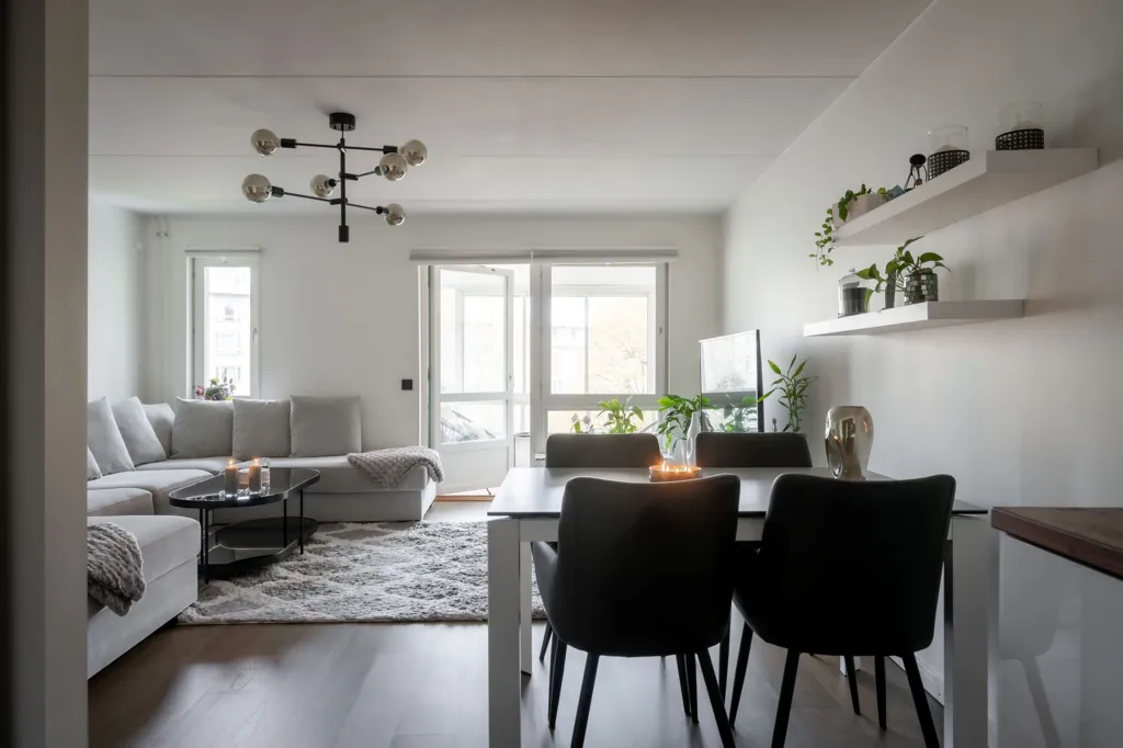 Söögituba - Apartment with Balcony in Central Borås