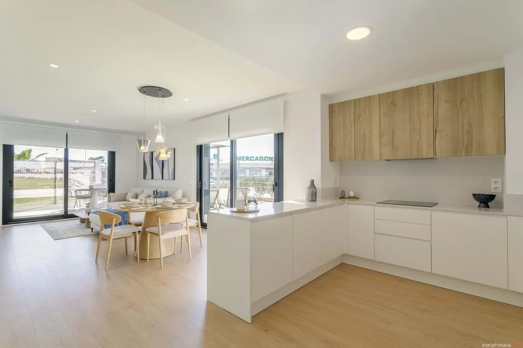 Köök - New Build Flat with Sea View in Torrevieja