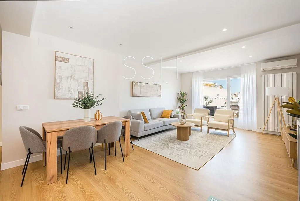 Séjour - Modern Loft with Terrace in Almagro, Madrid