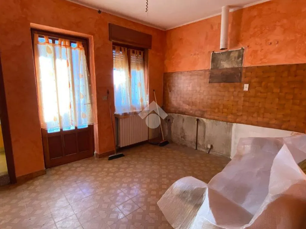 Séjour - Apartment with Terrace in Central Brossasco