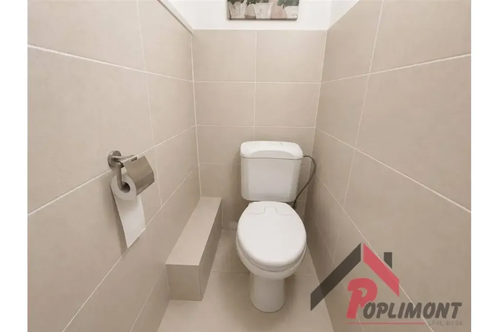Salles de bain - Appartement d'Angle avec Terrasse à Jette