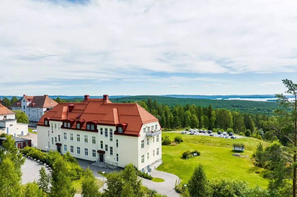 Vue aérienne - Characterful Flat with Balcony in Falun