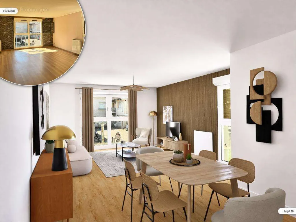 3-Bedroom Apartment with Parking in Nancy