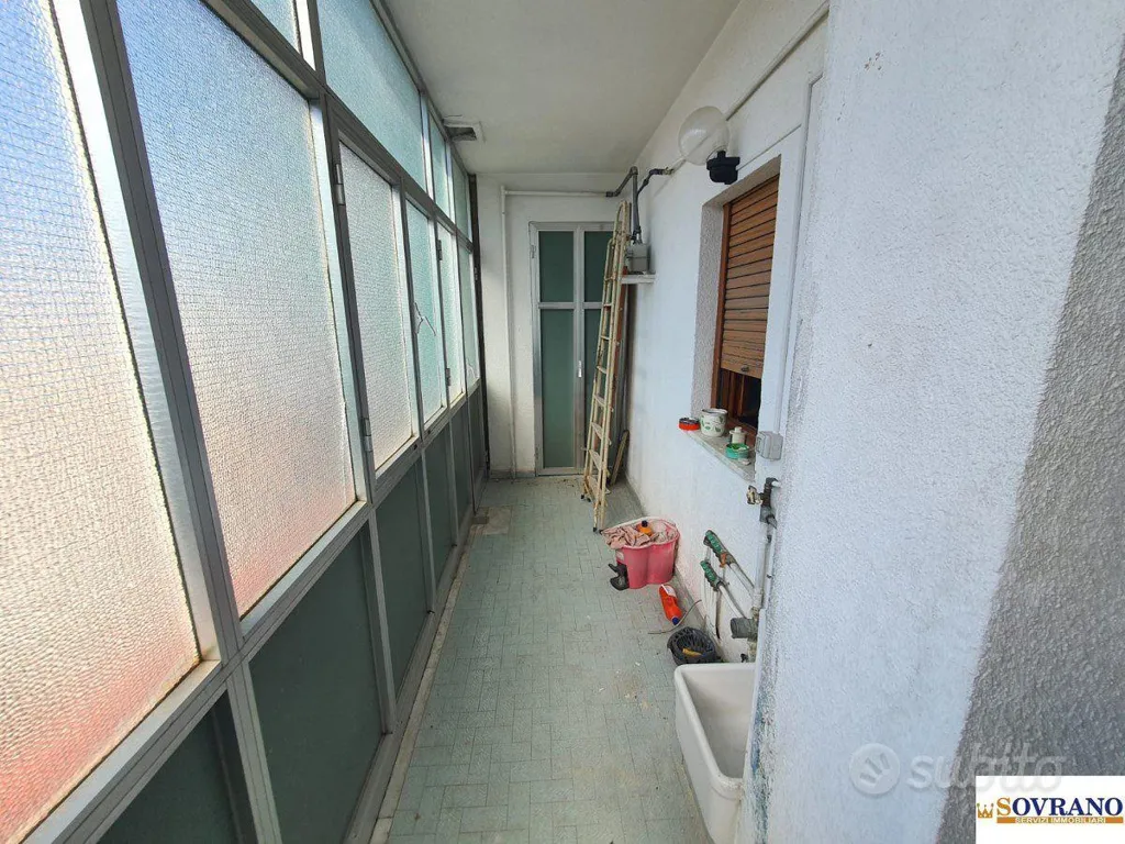 Balcony - Penthouse with Panoramic Terrace in Galilei/Palagonia