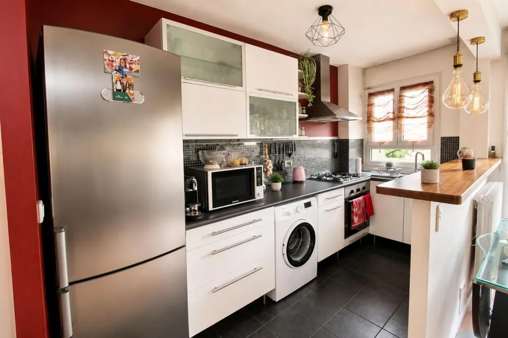 Cucina - T2 Flat with Balcony in Clichy