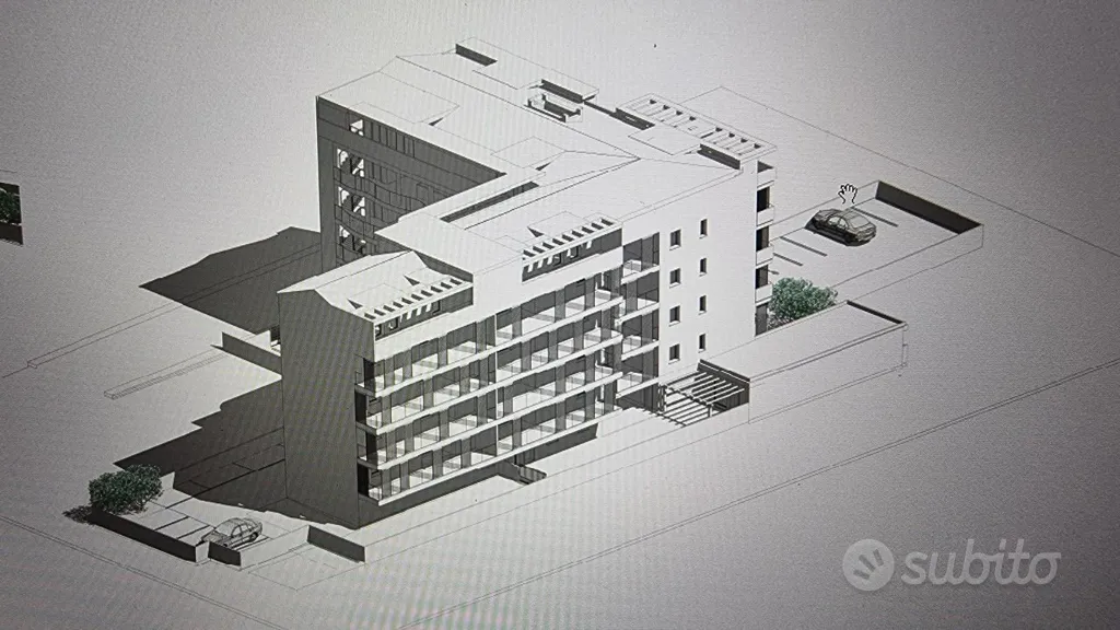 Modern Attico with Terrace in Montesilvano