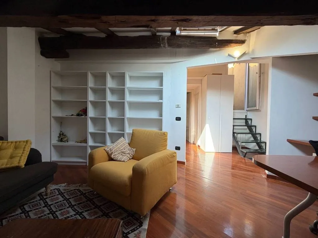 Soggiorno - Luxury Mansarded Apartment in Bologna