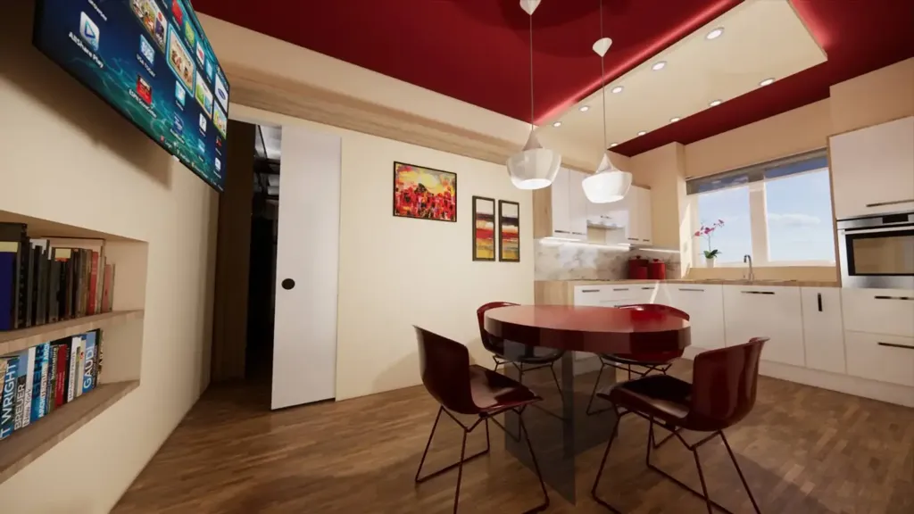 Salle à manger - Liberty-Style Apartment with Balcony in Palermo