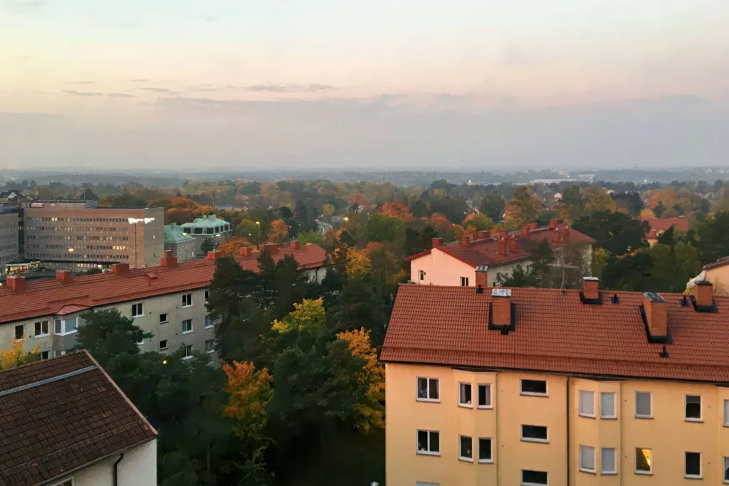 Vue aérienne - Apartment with Panoramic View on Våning 7