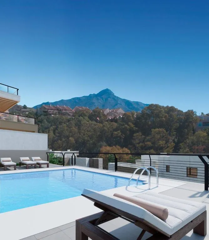 Piscine - Luxury Flat with Panoramic Views in Marbella