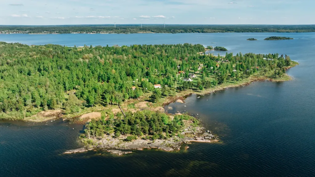 Vista aerea - Charming Holiday Home with View on Storön