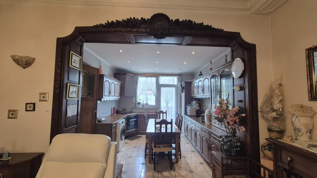 Salle à manger - Apartment with Terrace in Jette, Brussels