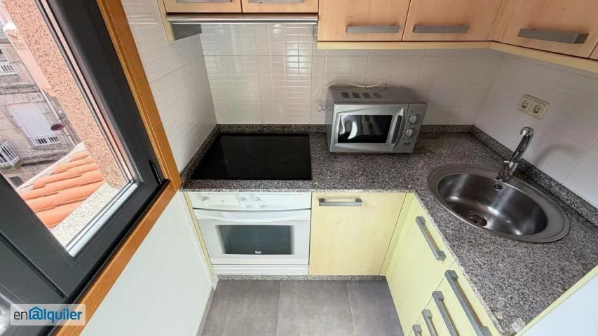 Köök - Modern Flat with Ascender in Vigo's Old Town