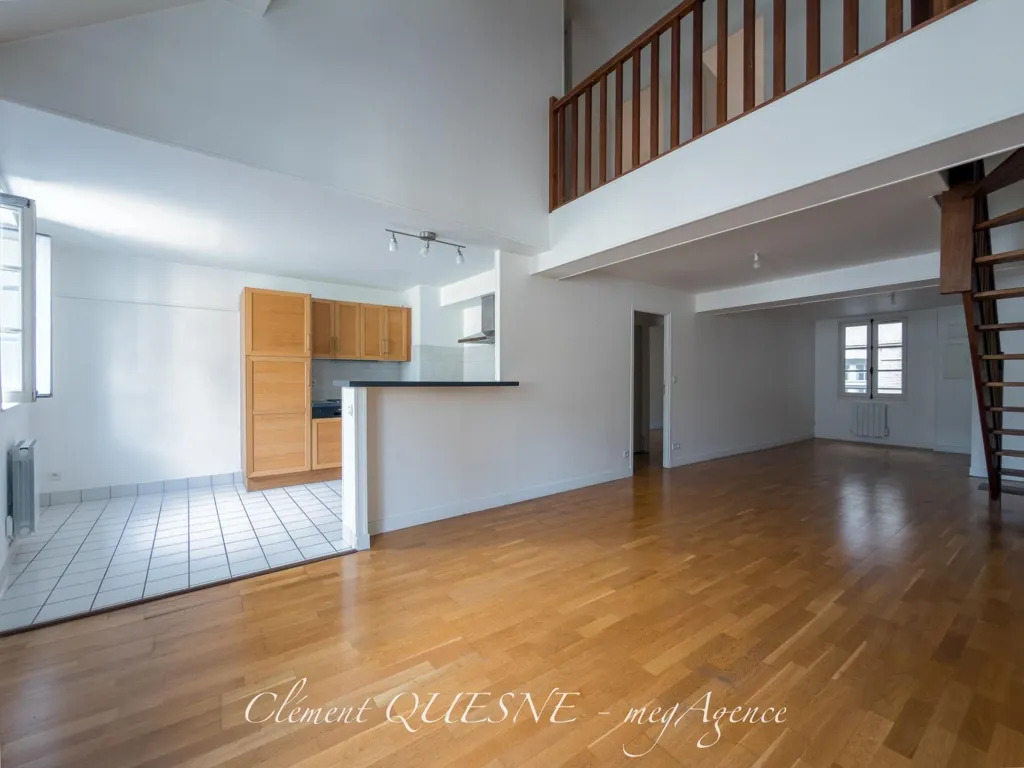 Soggiorno - Duplex with Sea View in Dieppe Centre