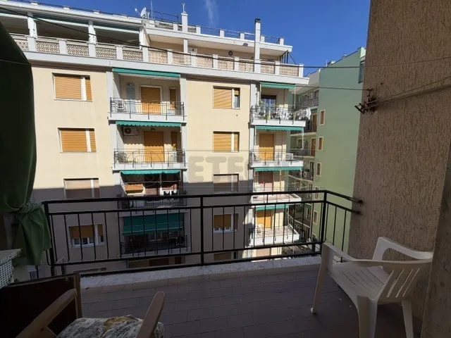 Balcon - Bright Apartment with Sea View in Loano