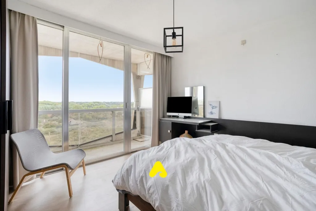 Chambres - Appartement avec Vue sur les Dunes à Westhoek