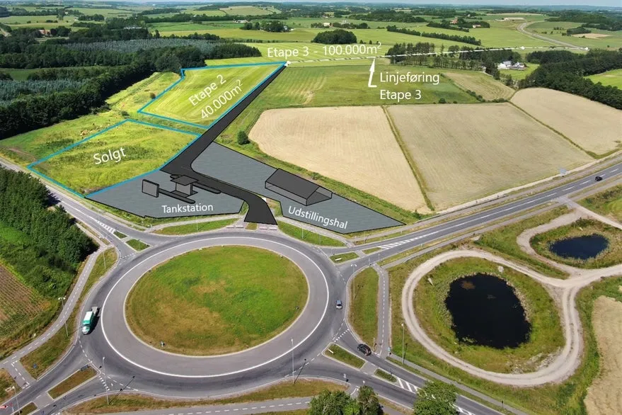 Commercial Plot with Good Access near Aars