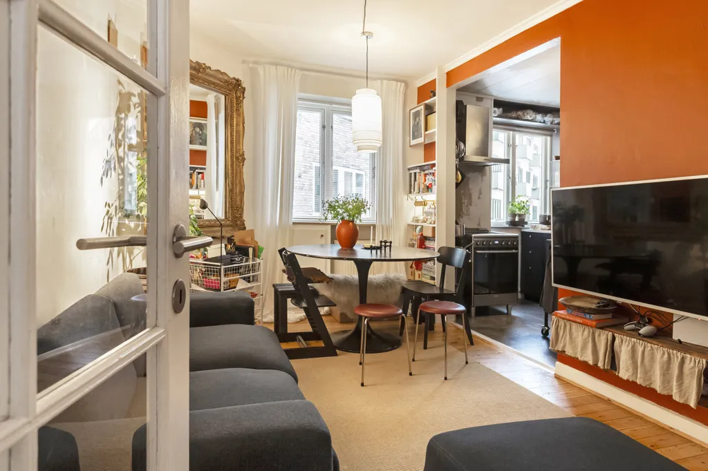 Séjour - Condo with Sea View in Copenhagen S