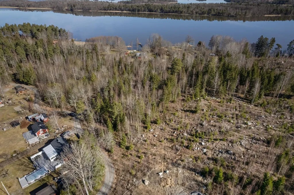 Vue aérienne - Land Plot with Mälaren View in Karleby