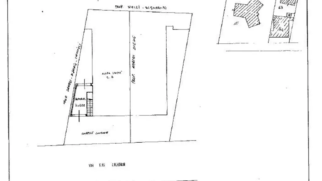 Plan - Bifamiliare with Terraces in Adro