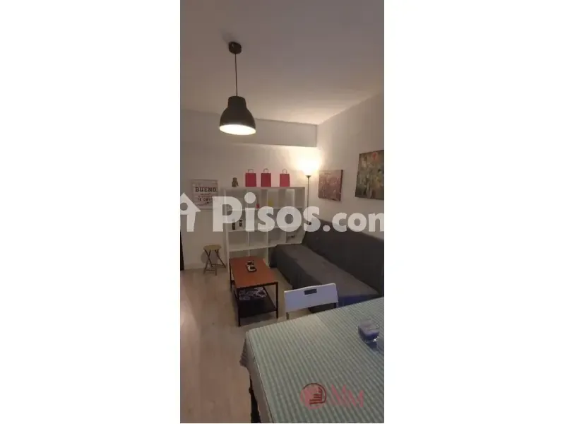 Living Room - Furnished Flat with Balcony in Ciudad Jardín