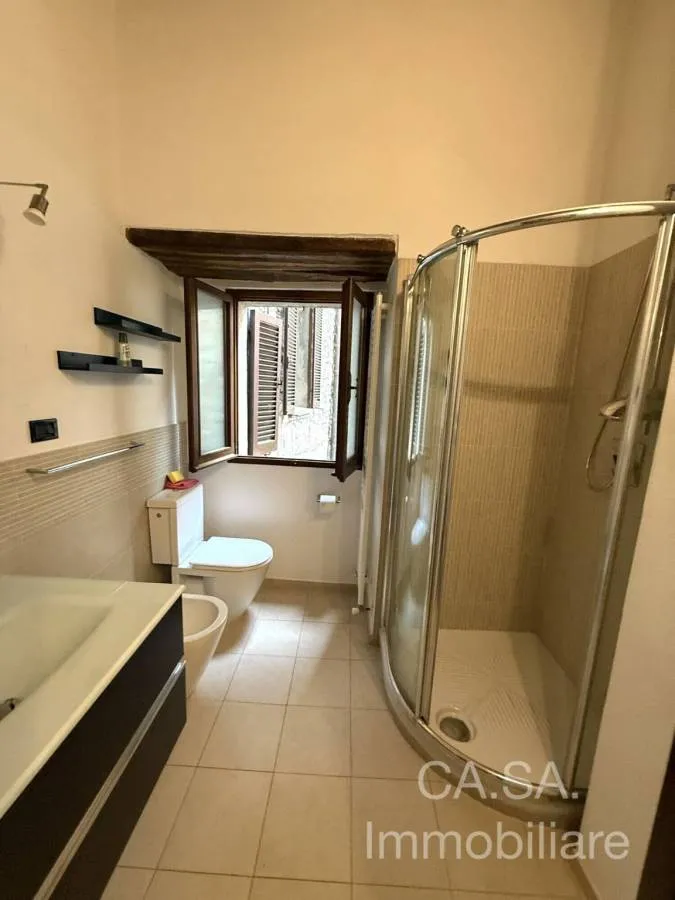 Bagni - Rustic Apartment with Terrace in Monte Castello di Vibio