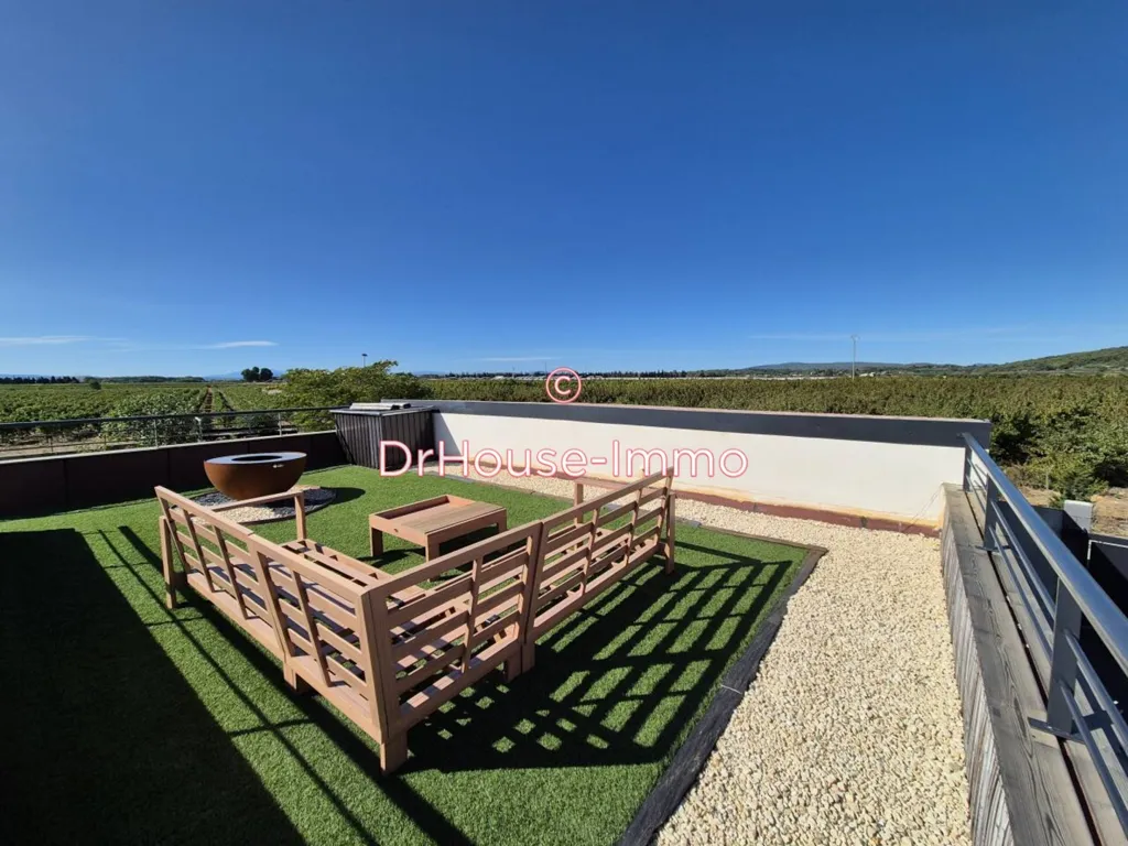 Terrasse - Villa avec Piscine et Jacuzzi à Argeliers