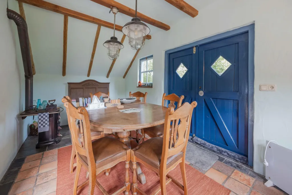 Salle à manger - Characterful Farmhouse with Pool in America