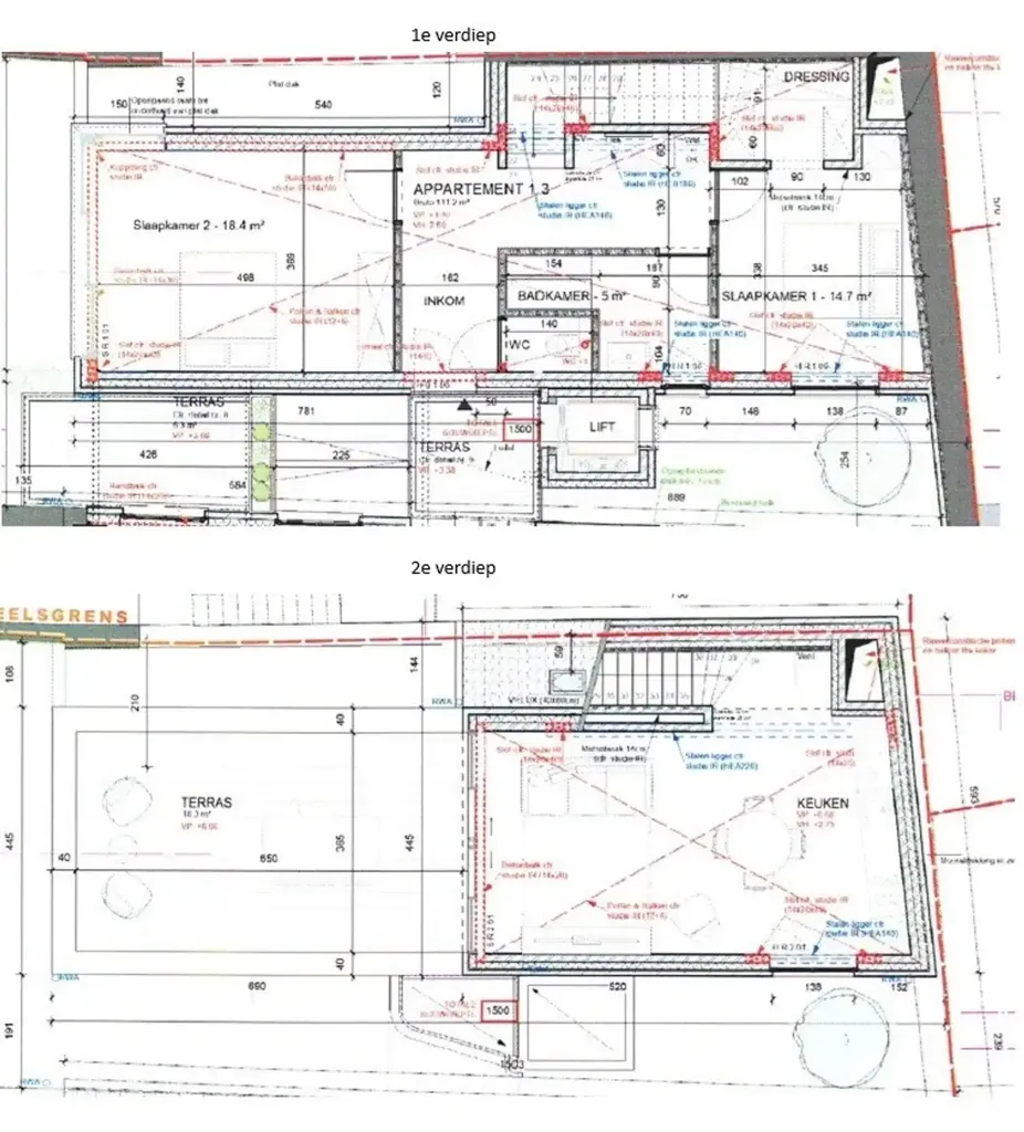 Plan - Appartement Neuf au Centre de Tongeren