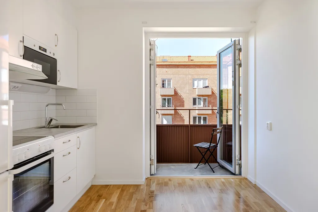 Cucina - Apartment with Balcony in Linköping