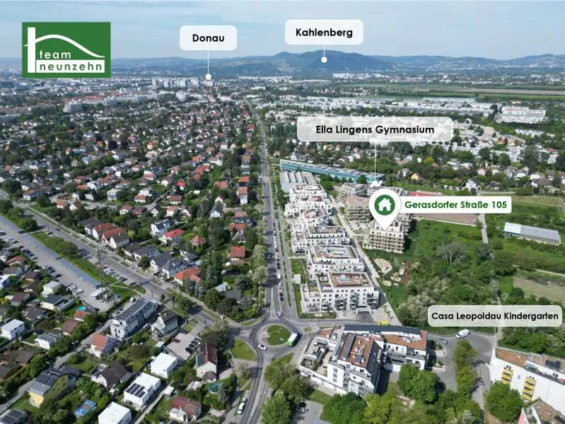 Õhuvaade - Modern Apartment with Garden in Hirschfeld