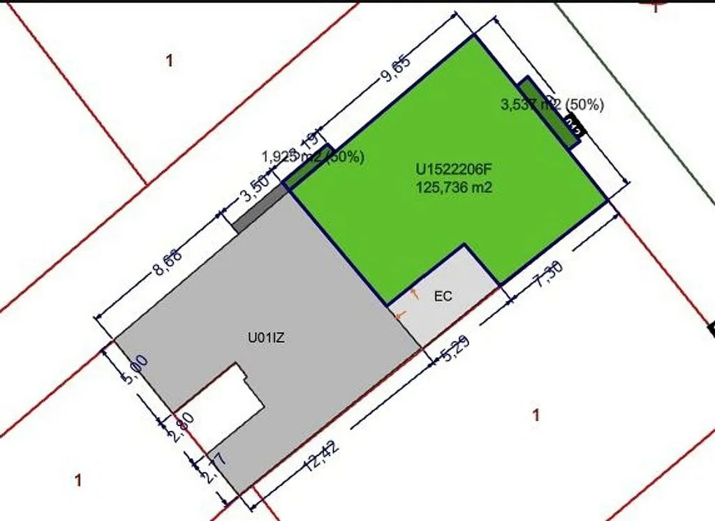Plan - Mixed-Use Property with Balcony in Bilbao's Old Town