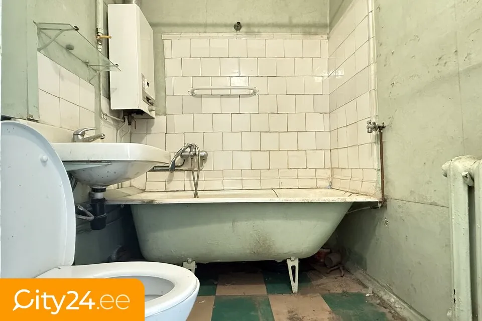 Salles de bain - Spacious 2-Bedroom Flat with View in Tallinn