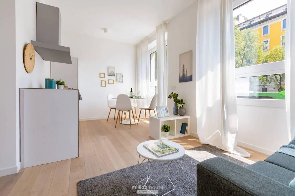Séjour - Luxury Flat with High-End Finishes in Milan