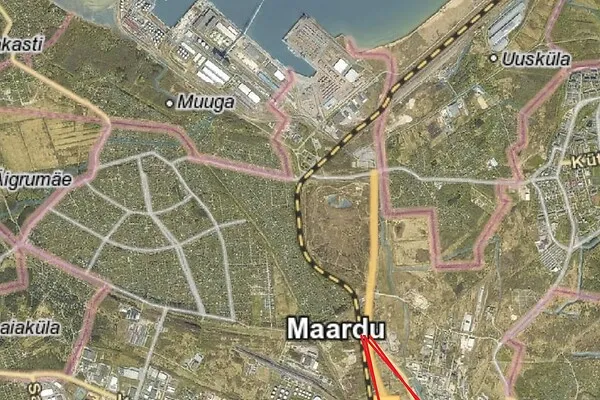 Maa asukohas Maardu