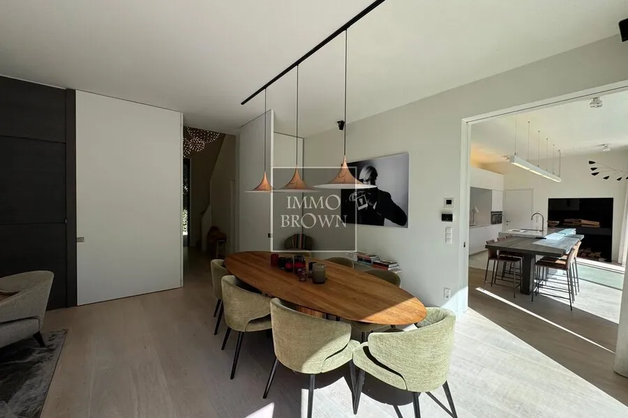 Dining Room - Villa with Pool in Knokke, Quiet Second Line