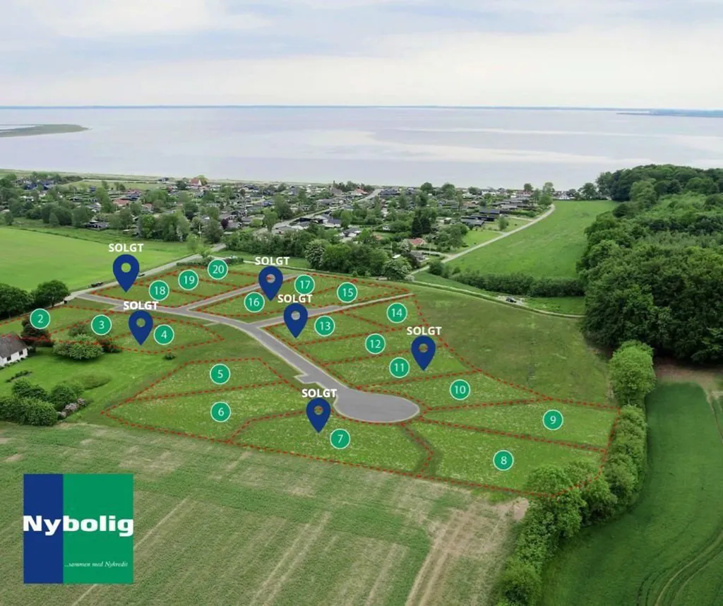Õhuvaade - Holiday Plot with 5G Coverage in Haderslev