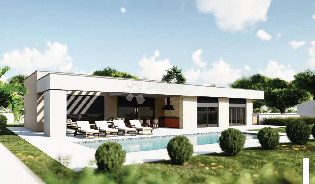 Modern Bungalow with Pool in Labin
