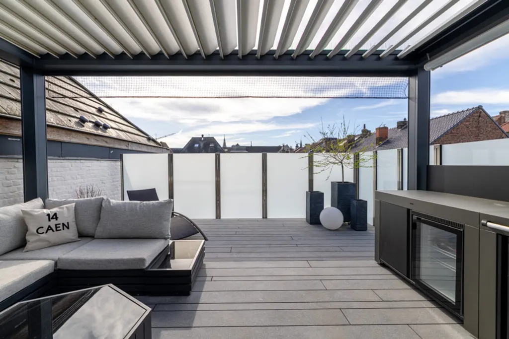 Terrass - Duplex with Jacuzzi Terrace in Tournai