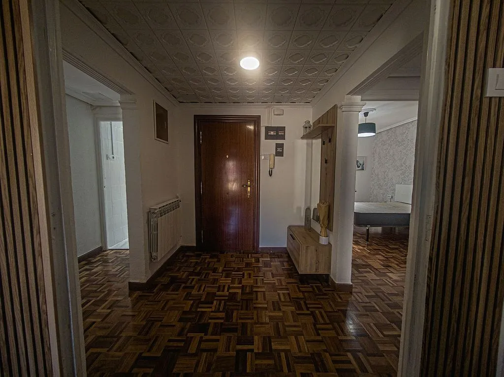 Hallway - Furnished Flat with Balcony in Santa Lucía