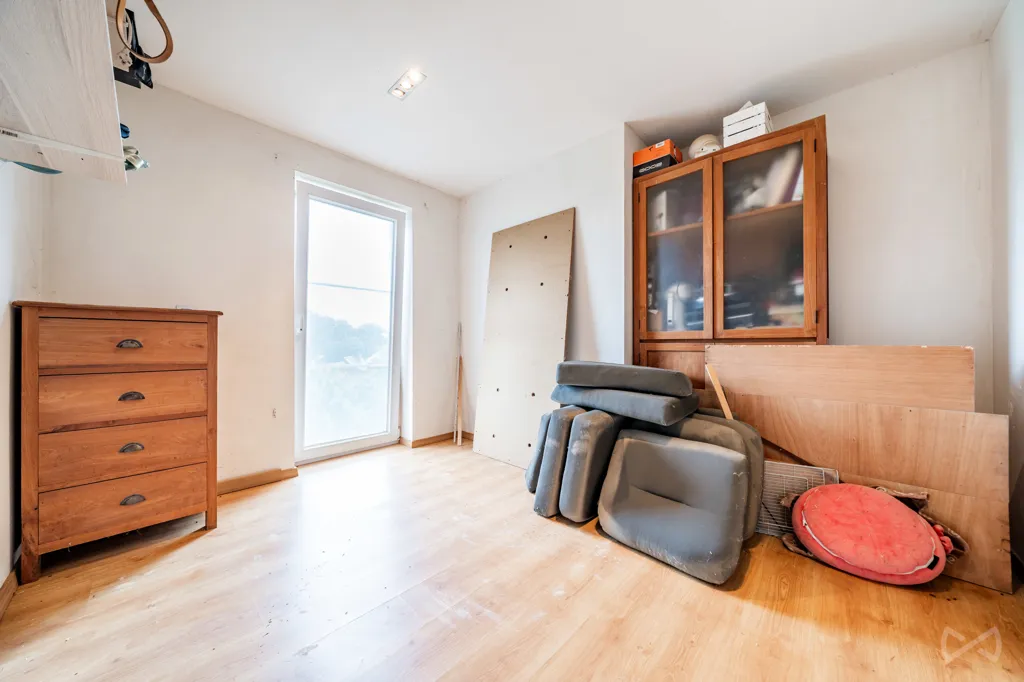 Bedrooms - House with Photovoltaic Panels in Courcelles