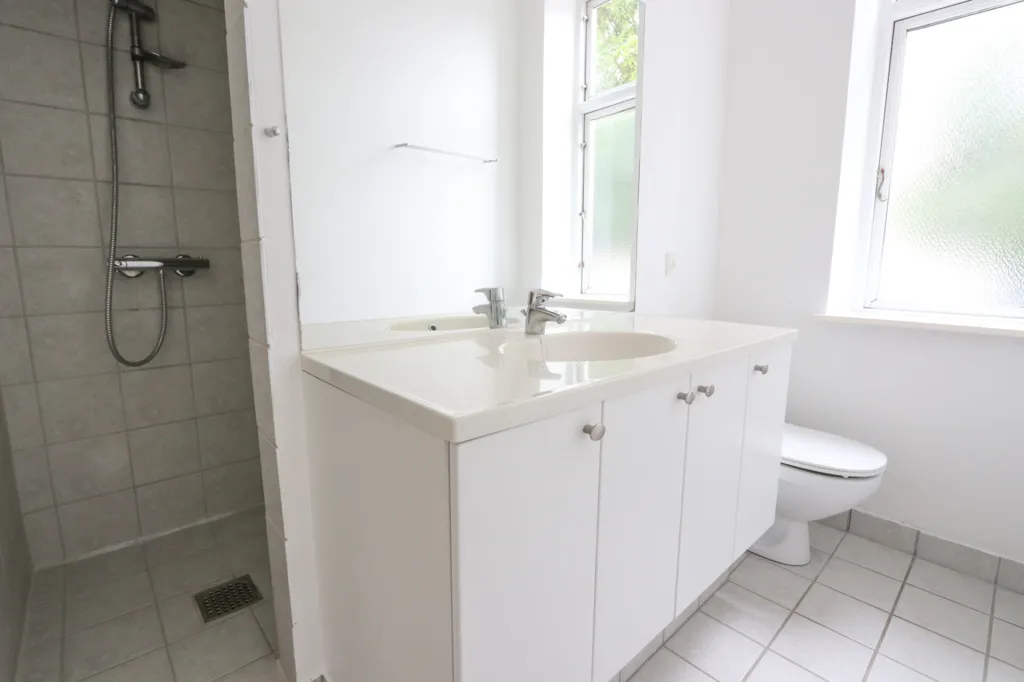 Bathrooms - Spacious Flat in Central Horsens